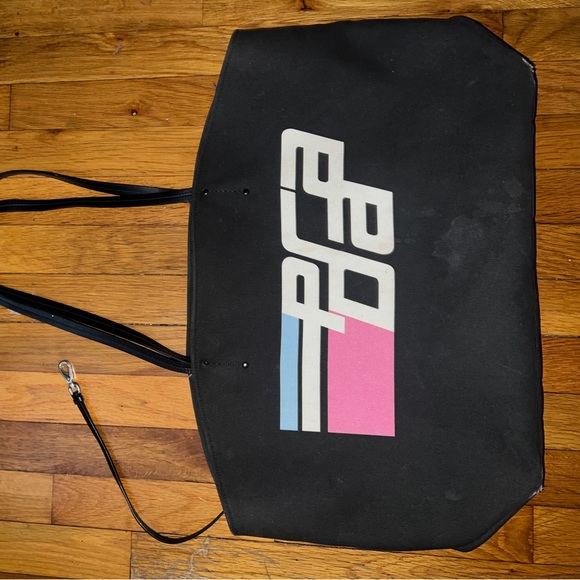 Large Prada Canapa Logo Shopper - Picture 2 of 4
